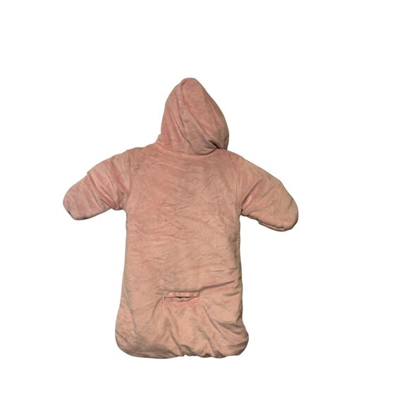 Child Of Mine Carters Girls Infant baby Size 0 3 Months Pink Hooded Bunting Coat - Picture 3 of 3